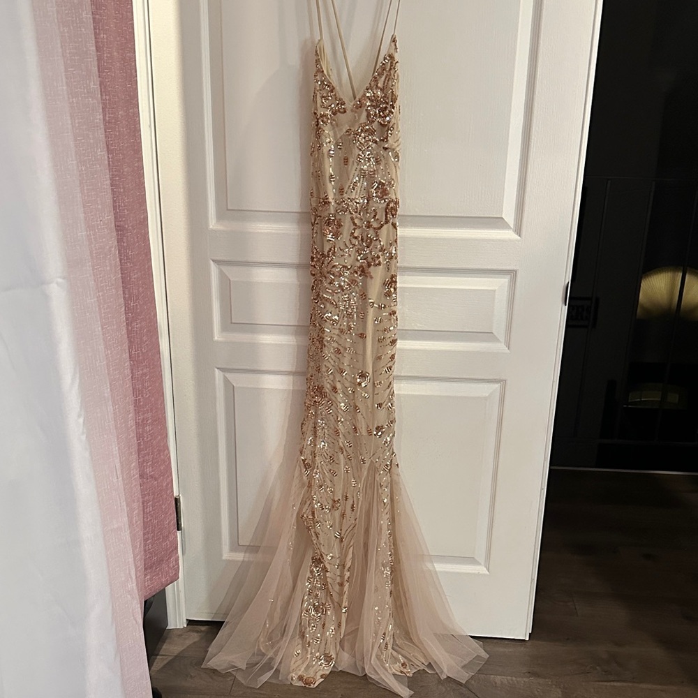 Elegant Sequin Gown